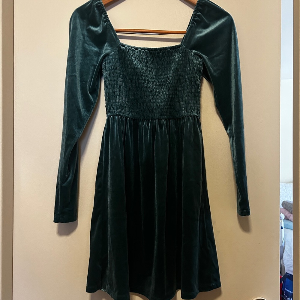 Gap Velvet Mini Dress